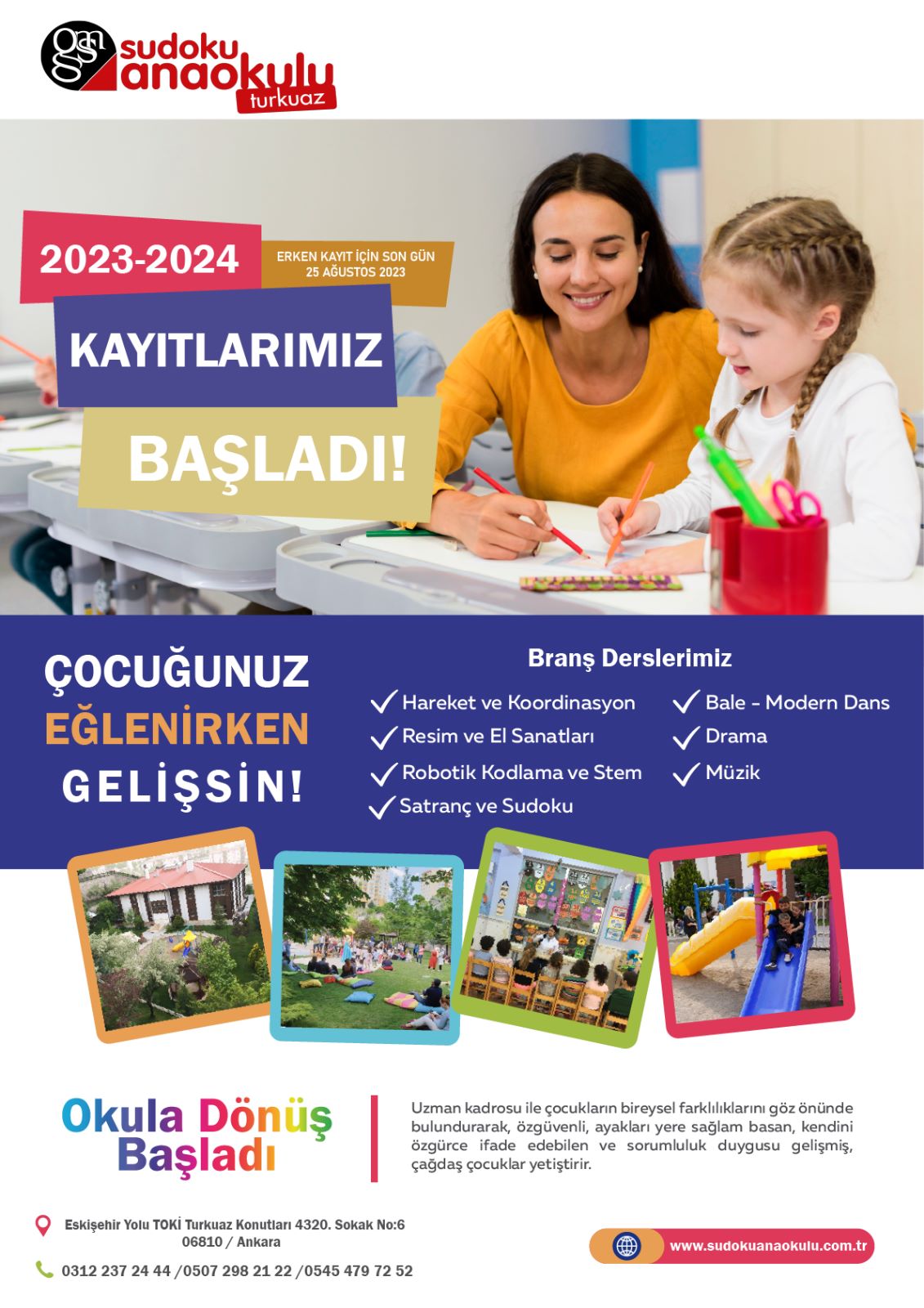 2023-2024 Kayıtlarımız Başladı